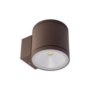 Redo 9596 - Aplică LED de exterior ETA, 6W, 230V, 3000K, IP54, maro imagine
