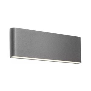 Redo 90452 - Aplica LED de exterior KLIPPE, 24W/230V, IP54, antracit imagine