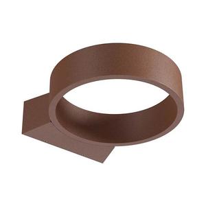 Redo 91063 - Aplica de perete pentru exterior LED ONIRO, 8W, 230V, IP65, maro imagine