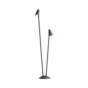 Redo 90713 - Lampă LED de exterior NIVALIS 2xLED/6, 9W/230V 3000K 110 cm IP65 verde imagine