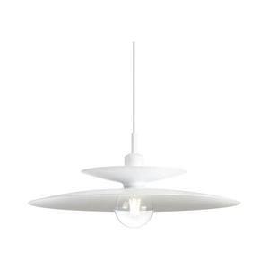 Redo 01-3048 - Lustră GUNNAR pe cablu, 1xE27/42W/230V, Ø 50 cm, alb imagine