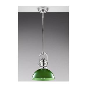 Jupiter 2071 - Lustră pe tijă PLATINO 1xE27/15W/230V verde/crom lucios imagine