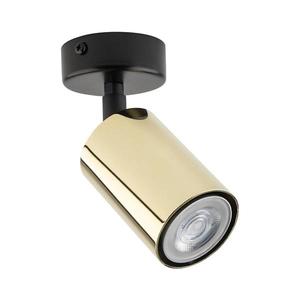 Spot ZOOM 1x GU10, 10W, 230V, alamă/negru imagine