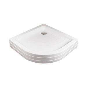 Ravak A207001120 - Tavă de duș în formă de sfert de cerc RONDA 90x90 cm, albă imagine