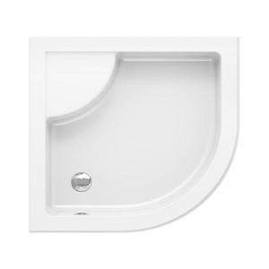Ravak A217001020 - Cadă de duș în formă de sfert de cerc SABINA 90x90 cm albă imagine