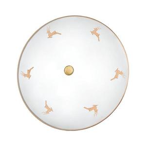 Kolarz 731.U14.4.150- Aplica de perete NONNA 4xE27/60W/230V, Ø 54 cm, jel. aur roz imagine