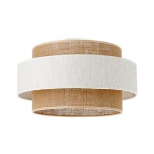 Plafonieră BOHO 1xE27/60W/230V Ø 40 cm, crem/iută imagine