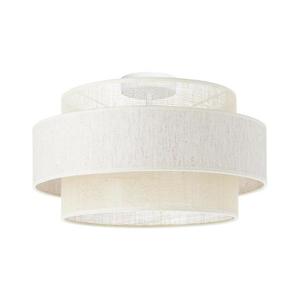 Plafonieră BOHO 1xE27/60W/230V, diametru 40 cm, crem/jută imagine