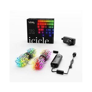 Perdea LED RGB de Crăciun de exterior 190xLED 5 m IP44 Wi-Fi Twinkly TWI190STP-TEU imagine