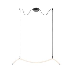 Markslöjd 108873 - Lustră LED MELT, reglabilă pe cablu, 13W, 230V, neagră imagine