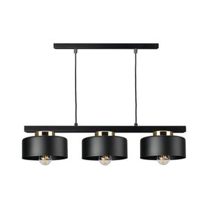 Lustră suspendată pe cablu IGNIA 3xE27/60W/230V neagră imagine