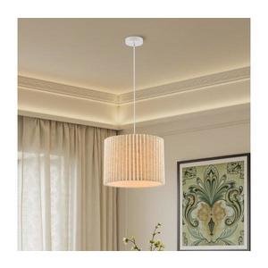 Brilagi - Pendul cu cablu NORDIC WAVE 1xE27/15W/230V Ø 32 cm in/alb imagine