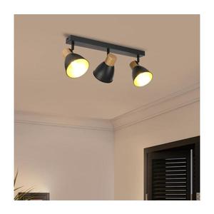 Brilagi - Lampa spot ODENSE 3xE14/10W/230V lemn de cauciuc/negru imagine