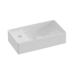Ravak XJX01240000 - Lavoar pentru montare pe blat VEDA SLIM, 40 x 22 cm, ceramică/alb imagine