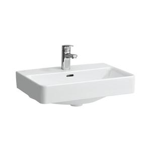 LAUFEN H8189580001041 - Lavoar PRO 55 x 38 cm, pentru blat/suspendat, din ceramică, alb imagine