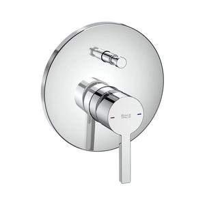 Roca NAIA A5A0B96C00 - baterie de duș pentru montaj încastrat, crom lucios imagine