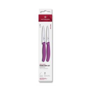 Victorinox - Set de 2 cuțite pentru legume SWISS CLASSIC, 10 cm, mov imagine