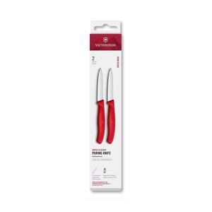 Victorinox - Set de 2 cuțite pentru legume SWISS CLASSIC, lamă 8 cm, roșu imagine