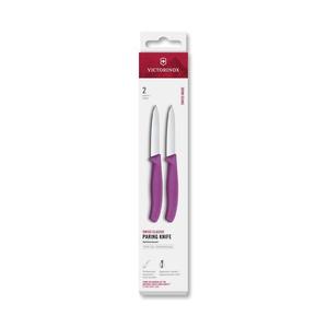 Victorinox - Set de 2 cuțite pentru legume SWISS CLASSIC, lamă de 8 cm, mov imagine