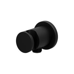 Ravak X07P572 - Suport de duș cu racord 7, 8x6 cm, negru imagine