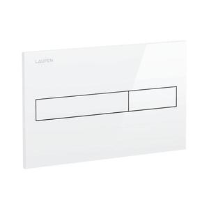 LAUFEN H8956610000001 - Buton de acționare DUAL LIS, alb imagine