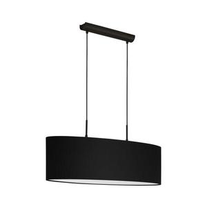 Eglo 33356 - Lustră suspendată AMANI pe cablu, 2xE27/60W/230V, negru imagine