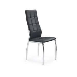 Scaun de masă WARMIS, 1 buc., negru imagine