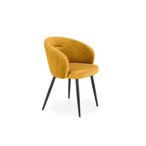 Scaun de masă CALMURE galben imagine