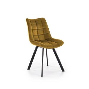 Scaun de dining COMORO, 1 buc., galben imagine