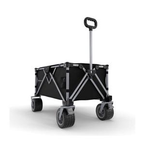 KINDERKRAFT - Cărucior pentru transport pliabil WAGON ROLLSTER, negru imagine