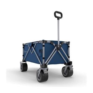 KINDERKRAFT WAGON ROLLSTER - cărucior de transport pliabil, albastru imagine