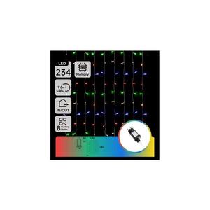 - Ghirlandă LED de Crăciun pentru exterior RGBY 234xLED/3, 6W/230V 1, 2x1, 8m IP44 imagine