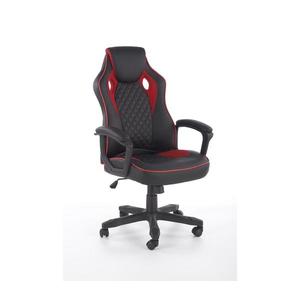 Scaun de birou HELO negru/roșu imagine