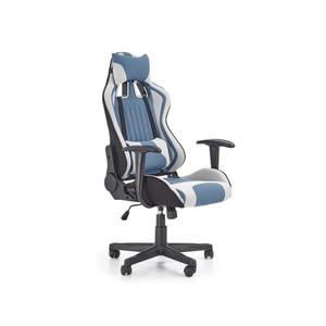 Scaun de birou KODA, gri deschis/albastru imagine