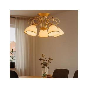 Brilagi - Plafonieră aplicată FRED, 5x E27 / 60W / 230V, Ø 59 cm, auriu imagine