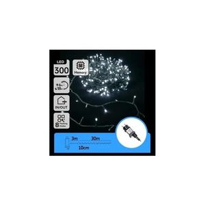 - Ghirlandă LED de exterior pentru Crăciun 300xLED/3, 6W/230V 30m IP44 alb rece imagine