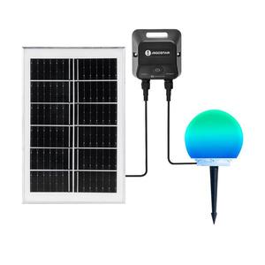 -LED Lampă LED RGB MESH reglabilă pentru exterior 20W/3, 7V 4000mAh 2700-6500K IP65 Ø 15 cm imagine