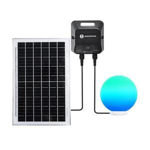 -LED Lampă LED RGB MESH de exterior, reglabilă, 35W/3, 7V 4000mAh, 2700-6500K, IP65, diam. 50 cm imagine