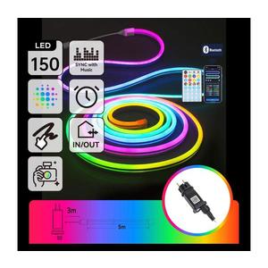 - LED RGBICW Instalație luminoasă de Crăciun pentru exterior 150xLED/10W/230V 5m IP44 + telecomandă imagine