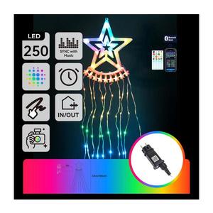 - Decorațiune de Crăciun LED RGBICW pentru exterior 250 LED / 230 V 2, 5 m IP44 + telecomandă imagine