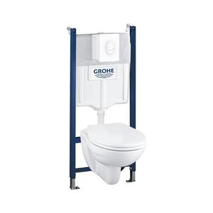 GROHE 39116000 - Set 4 în 1 SOLIDO COMPACT 1, 13 m, alb rezistent imagine