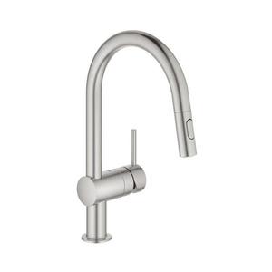 GROHE 32321DC2 - Baterie pentru chiuvetă A, din inox imagine