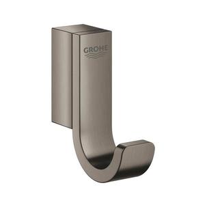 GROHE 41039AL0 - Cârlig pentru halat de baie SELECTION, 5, 2 cm × 1, 5 cm × 4, 4 cm, grafit imagine