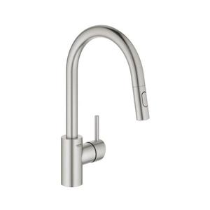 GROHE CONCETTO 31483DC2 - baterie pentru chiuvetă, inox imagine