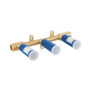 GROHE 29025002 -Corp încastrat universal pentru baterie de lavoar cu trei orificii alamă imagine