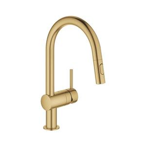 GROHE EUROCUBE 32321GN2 - baterie pentru chiuvetă, aurie imagine