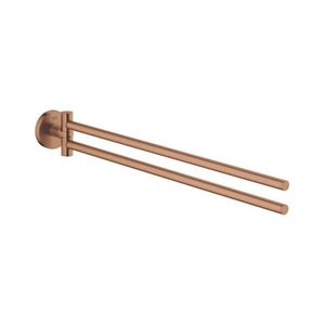 GROHE 40371DL1 - Suport pentru prosoape ESALS, 439 mm, finisaj bronz imagine