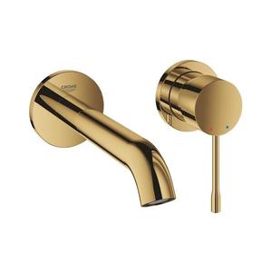 GROHE 19408GL1 - Baterie pentru lavoar ESSENCE cu două găuri, 183 mm, aurie imagine
