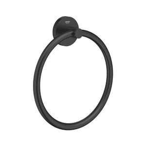 GROHE 411742430 - Suport pentru prosoape START, 180 mm, negru imagine