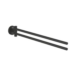 GROHE 411832430 - Suport pentru prosoape START, 439 mm, negru imagine